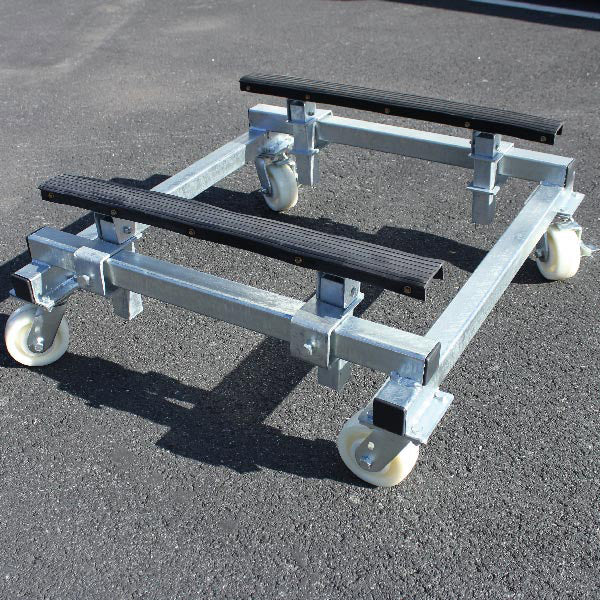1852 Bådvogn i galvaniseret stål, max 1500kg