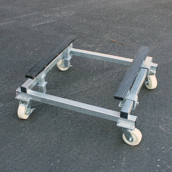 1852 Bådvogn i galvaniseret stål, max 1500kg