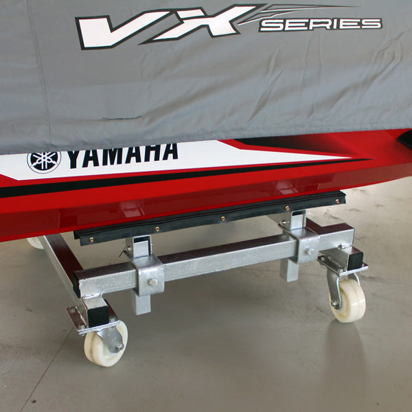 1852 Bådvogn i galvaniseret stål, max 1500kg