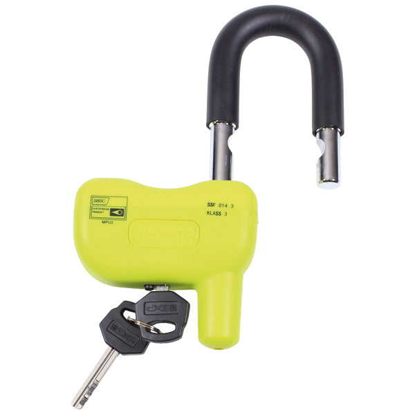 Låsepakke 2, hængelås & 3 m wire, FG klasse 3