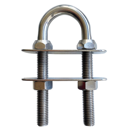 U-bøjle/Sikkerhedsbøjle rustfri kraftig