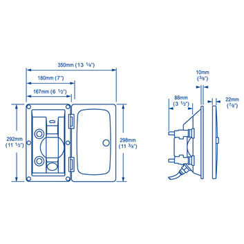 Whale  bruser v+k elegance med låge RT2658