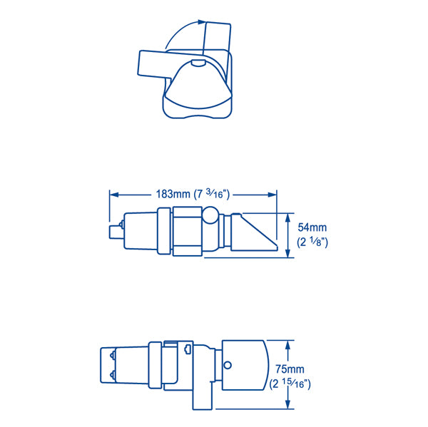 Whale elek.lænsepumpe 35l 12v supersub 500