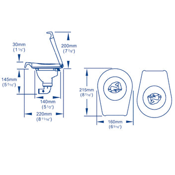 Whale Smartbail lænsepumpe BP5012