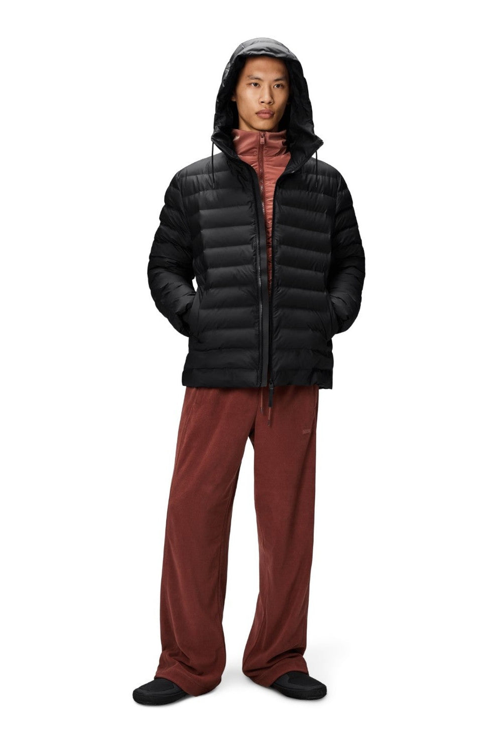 Rains Lohja Puffer Jacket W3T2 Black