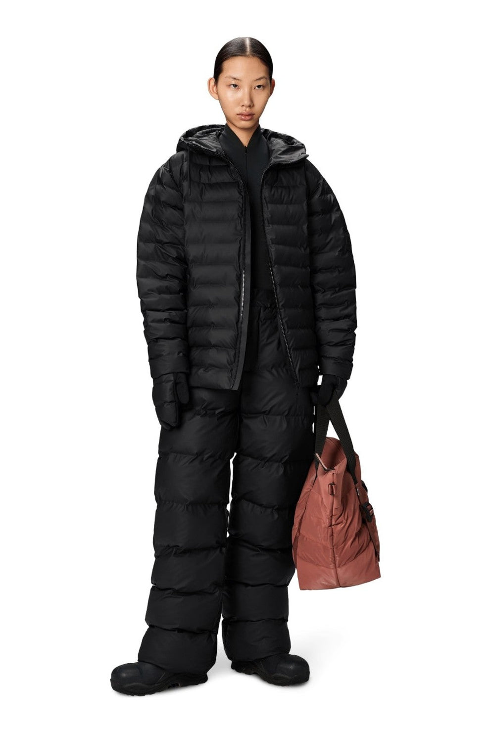 Rains Lohja Puffer Jacket W3T2 Black