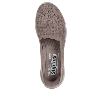 Skechers W Seager Ballerina - Believe It - Dark Taupe