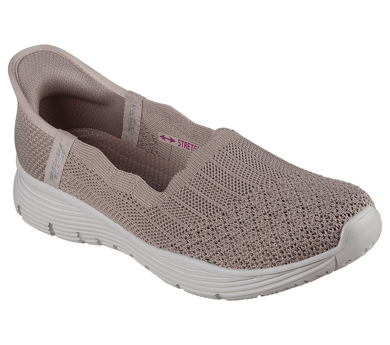 Skechers W Seager Ballerina - Believe It - Dark Taupe