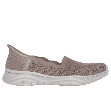 Skechers W Seager Ballerina - Believe It - Dark Taupe