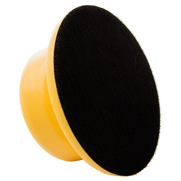 1852 Gul Hånd Polerings Pad med velcro, Ø125mm