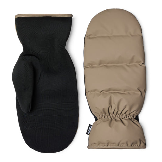Rains Lohja Puffer Mittens W1T2 Beige