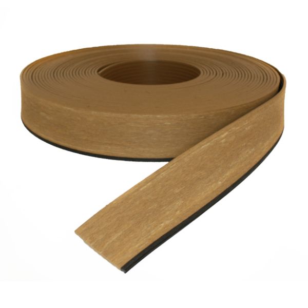 Flexiteek Isiteek 60mm kantplanke, bleget - 0,33 m²