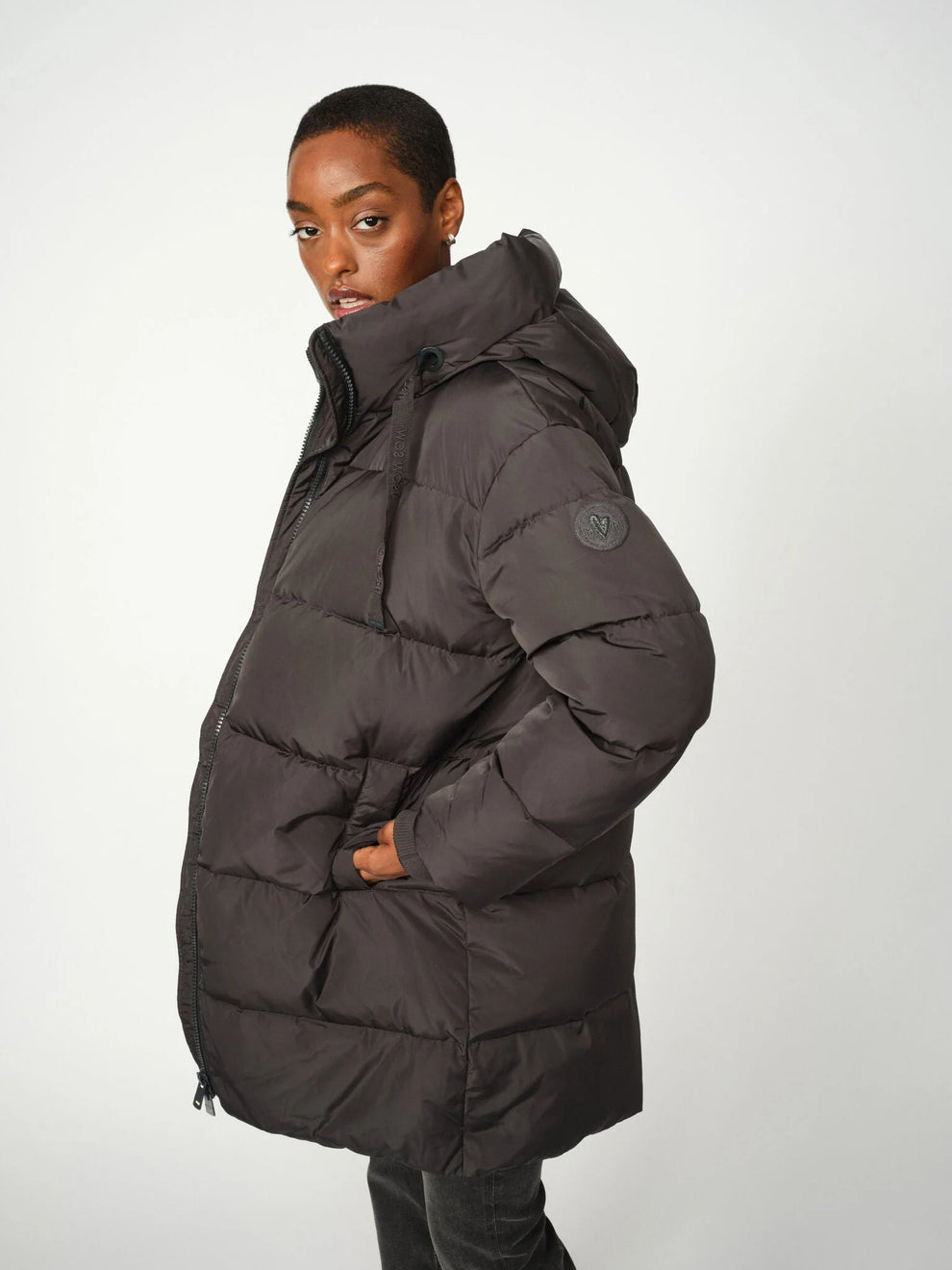 Mos Mosh Mmnova Avon Down Jacket Dark Grey