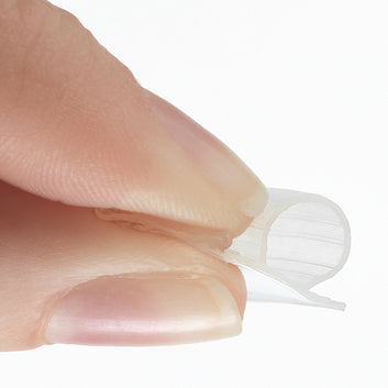 Tesa Tætningsliste silikone hvid