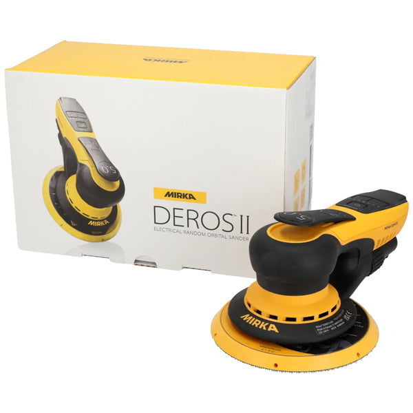 Mirka elslibemaskine DEROS II 650CV Ø150mm - 5,0 mm
