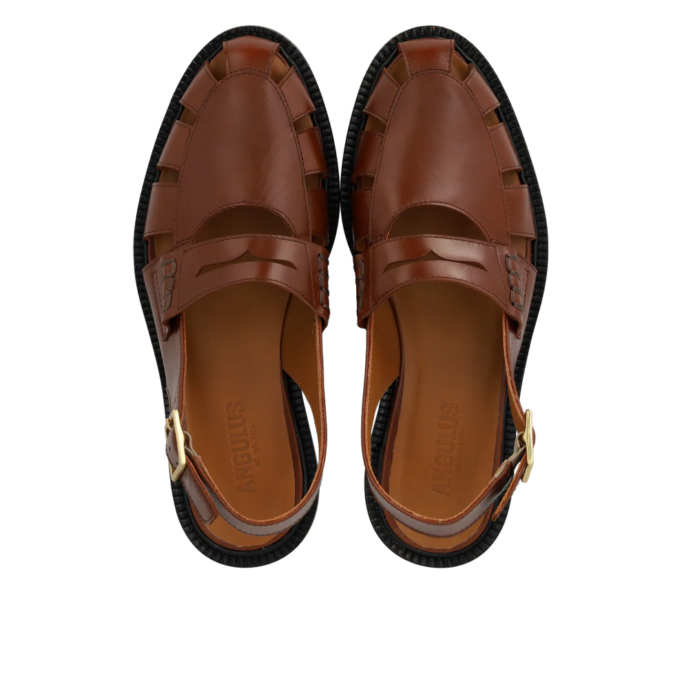 Angulus Slingback Loafer Brown