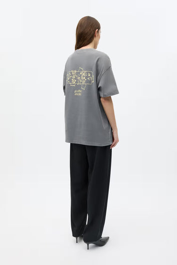 Envii ENKULLA SS Tee Print Wash 5310 Washed Dine