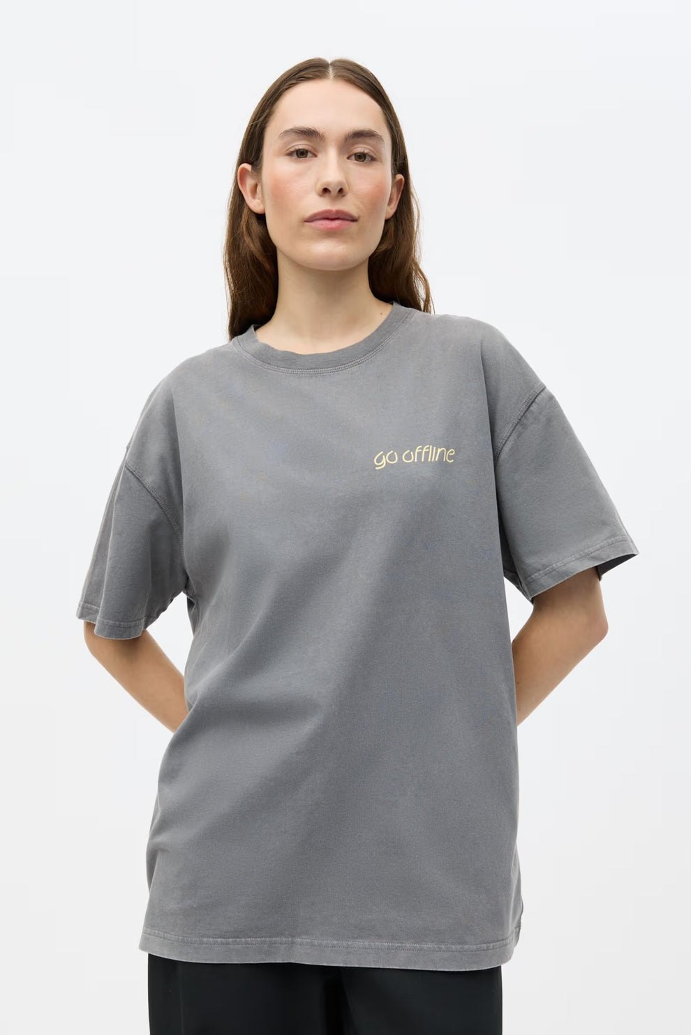 Envii ENKULLA SS Tee Print Wash 5310 Washed Dine
