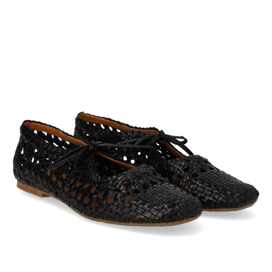 Angulus W Flet Ballerina Black