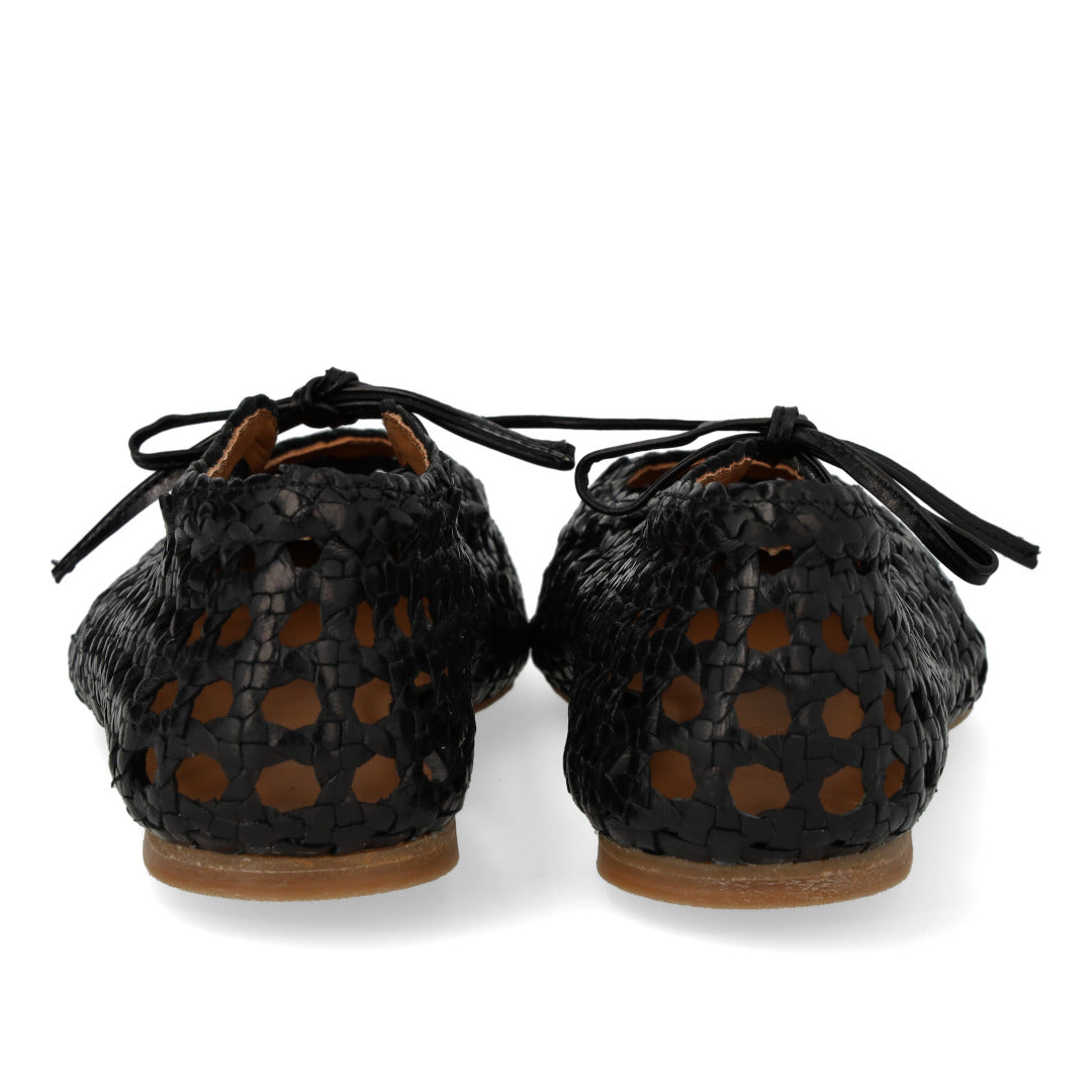 Angulus W Flet Ballerina Black