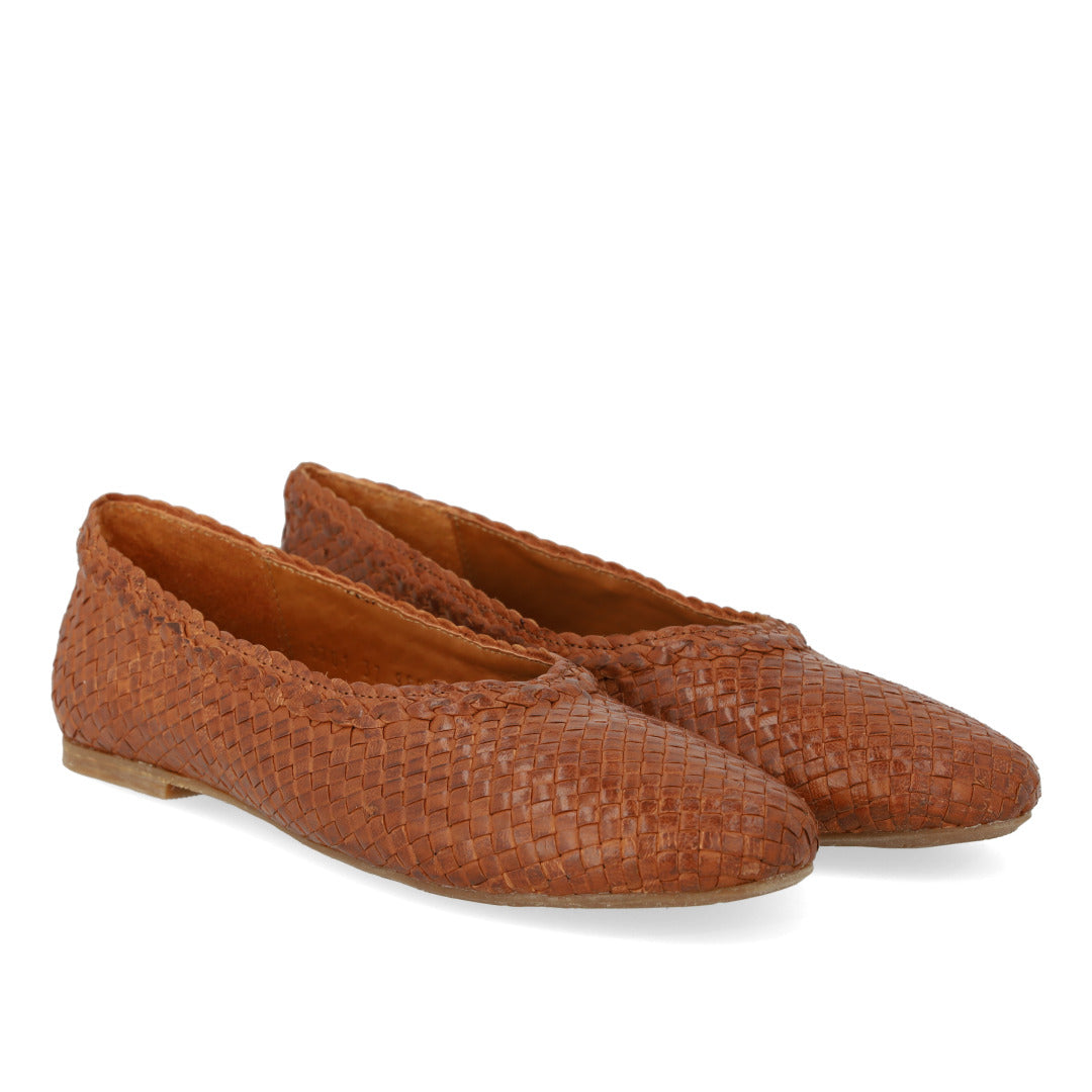 Angulus W Håndflettet Ballerina Tan Braid