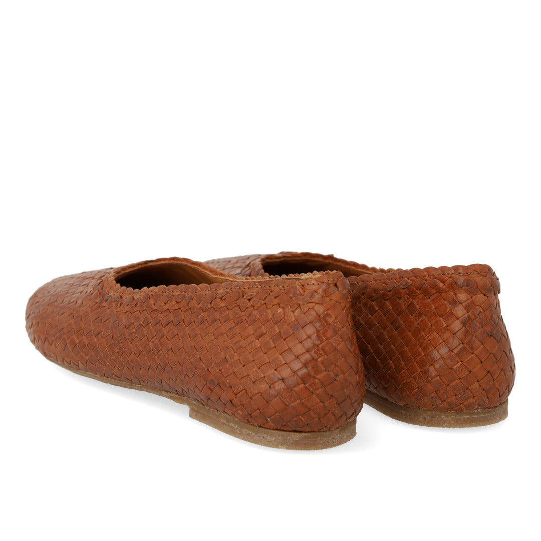 Angulus W Håndflettet Ballerina Tan Braid