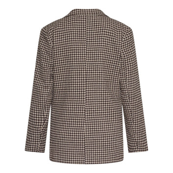 Redgreen W Bianca Jacket Dark Brown Check