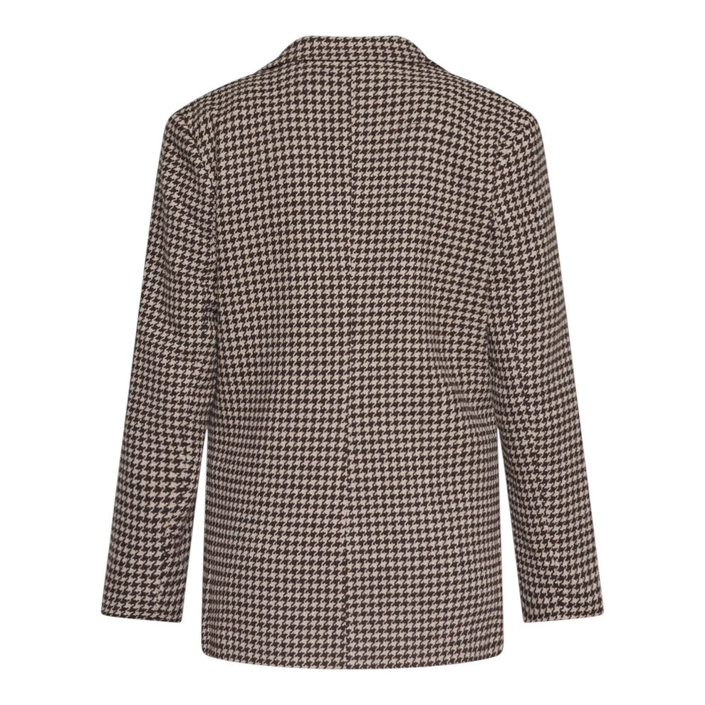 Redgreen W Bianca Jacket Dark Brown Check