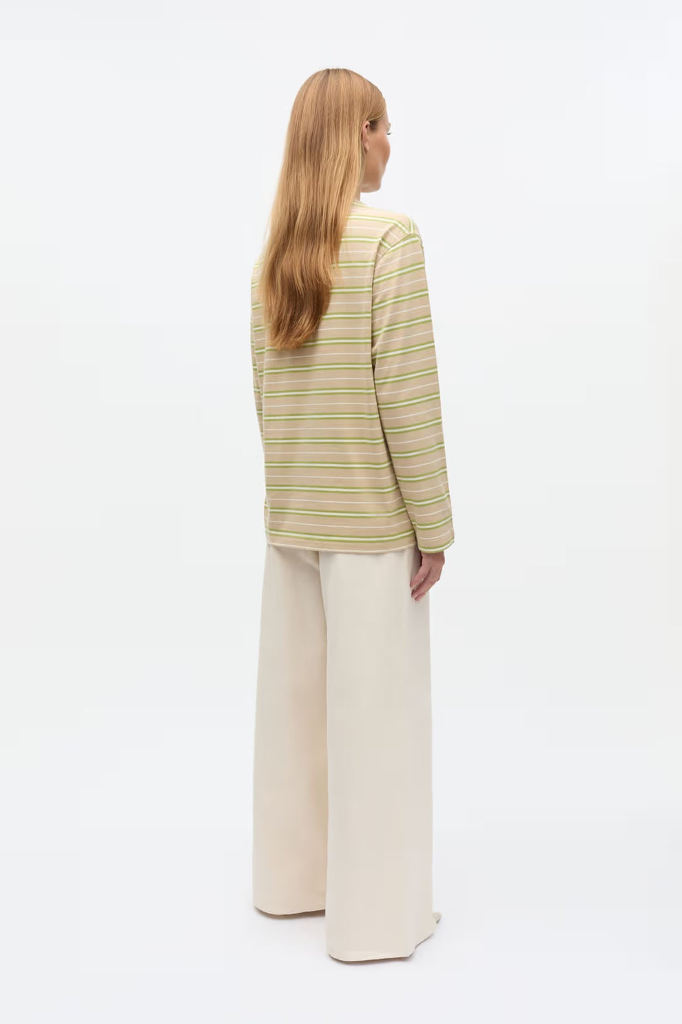 Envii Enkulla LS Stripe Pale Fern Stripe