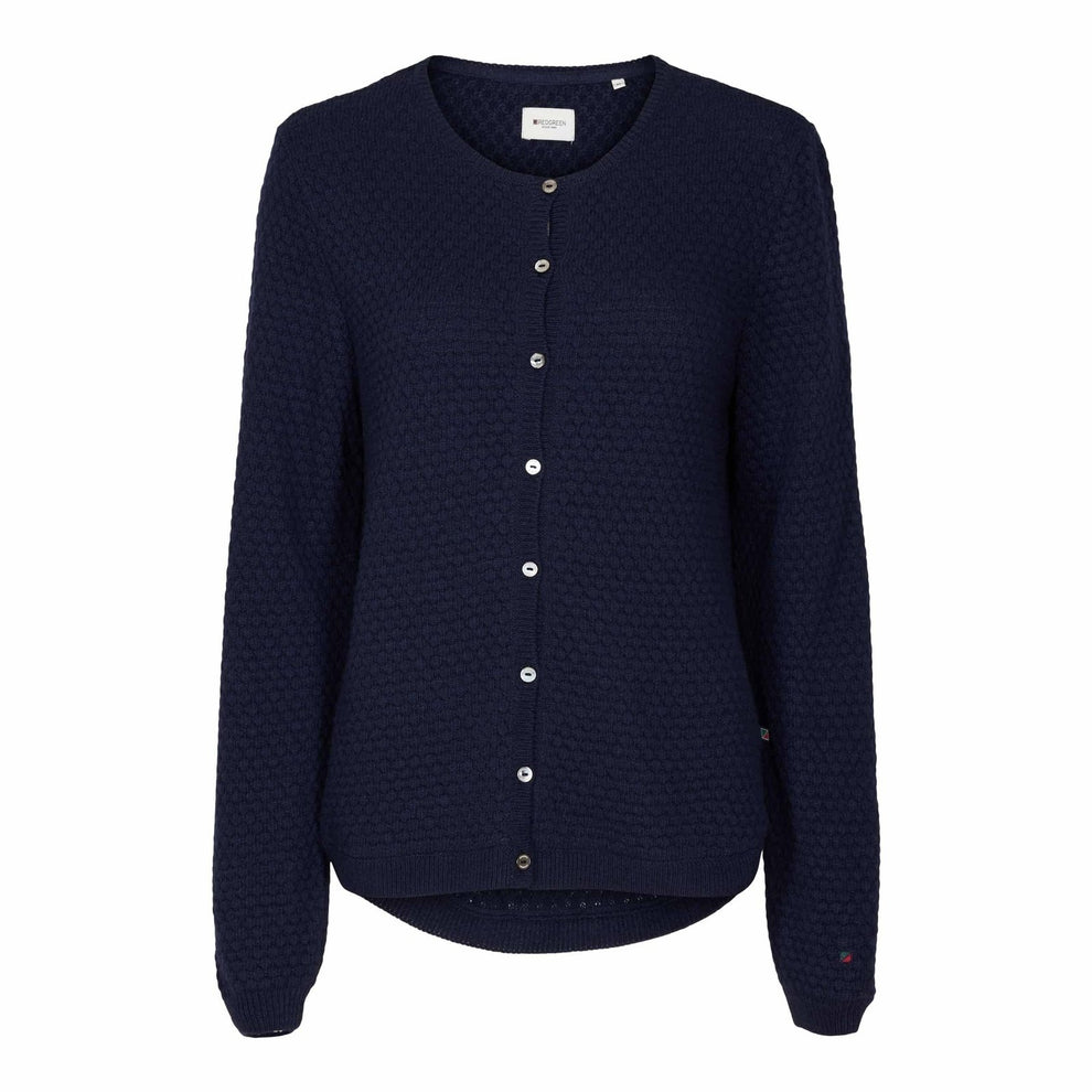 RedGreen W Jenny Strik Cardigan
