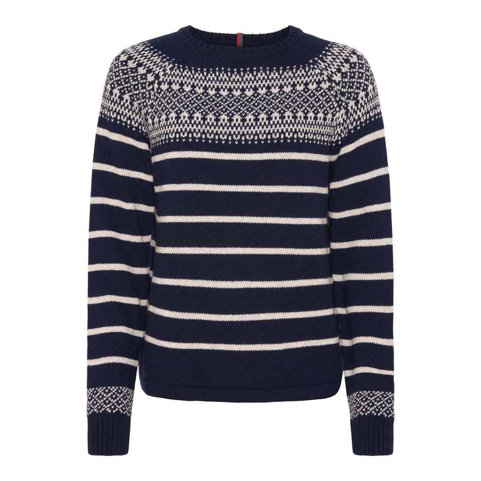 RedGreen W Jeta Crew Neck Strik