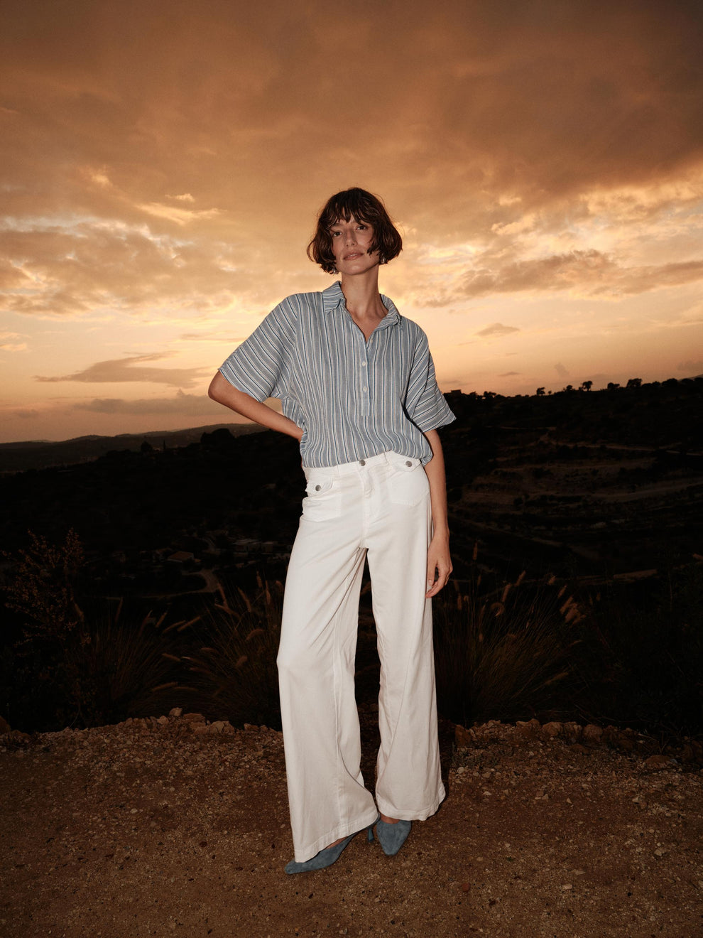 Mos Mosh W Coletta Bianco Jeans White