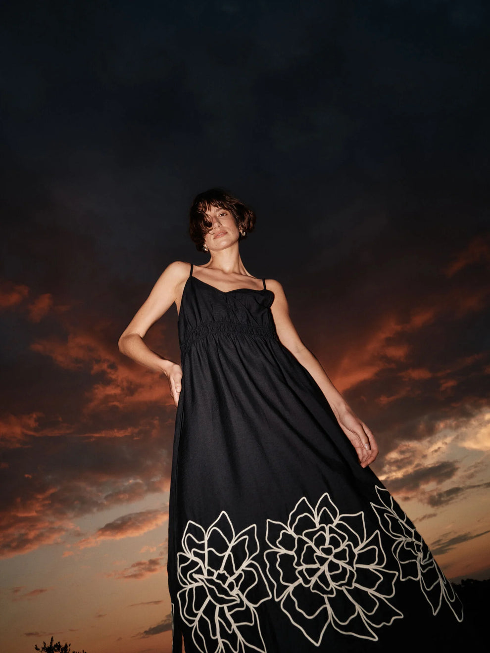 Mos Mosh MMCodes Line Dress Black