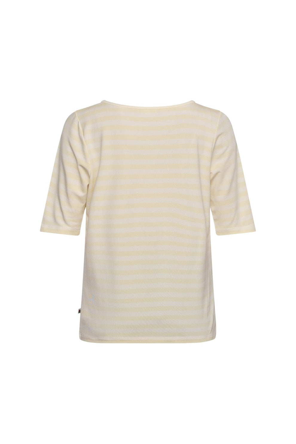 Redgreen Hedy Short Sleeve T-Shirt Short Sleeve Tee 130 Yellow Pastel Stripe