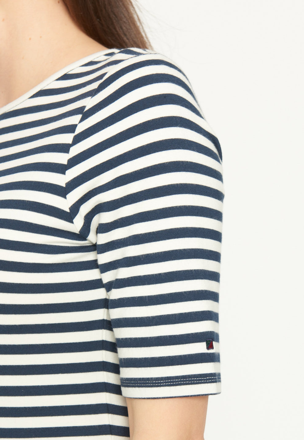 Redgreen W Hedy Short Sleeve T-Shirt 168 Navy Stripe