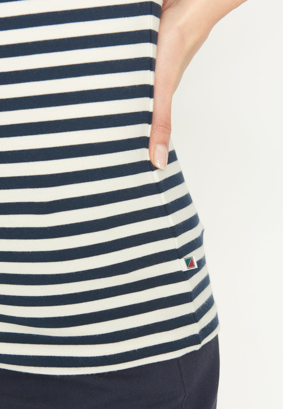 Redgreen W Hedy Short Sleeve T-Shirt 168 Navy Stripe