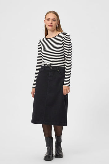 Redgreen W Fie Long Sleeve T-shirt Black Stripe