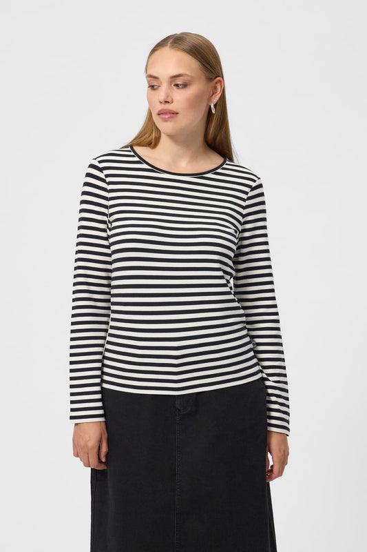Redgreen W Fie Long Sleeve T-shirt Black Stripe