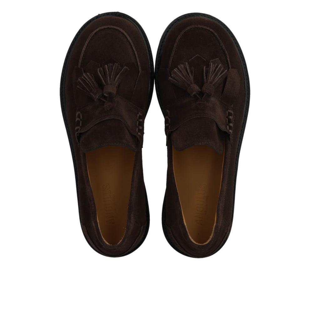 Angulus W Loafers Dark Brown