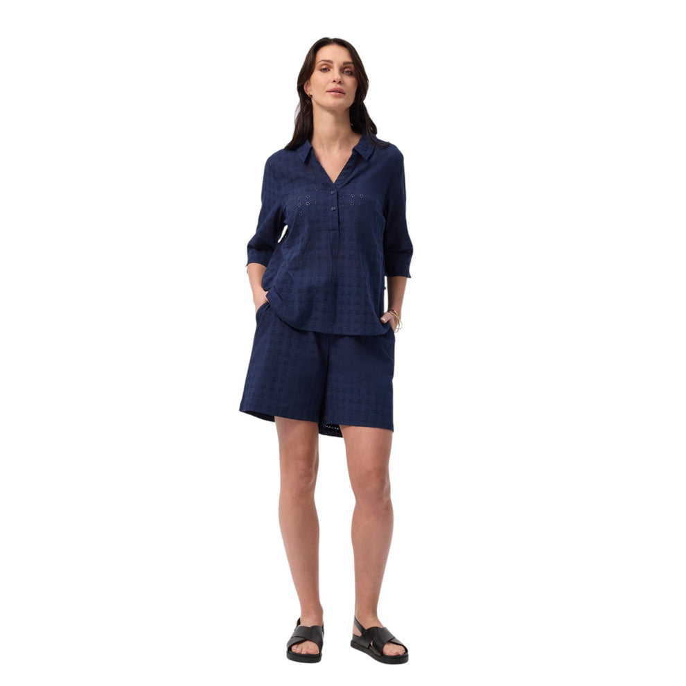 Redgreen W Luna Shorts Navy