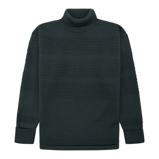 S.N.S. Herning U Fisherman Sweater m Høj Hals Green