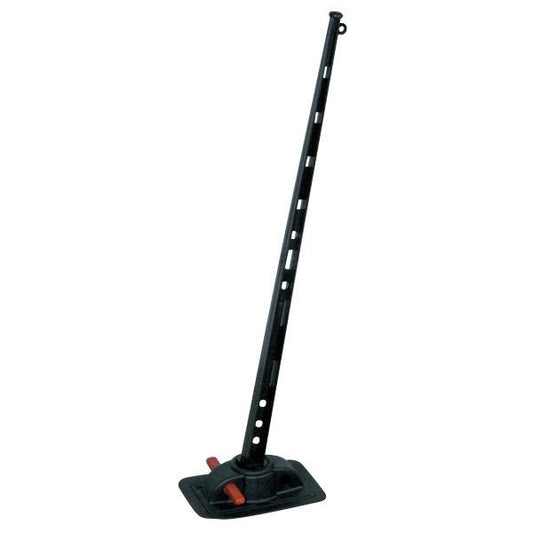 Flagholder plast grå PVC