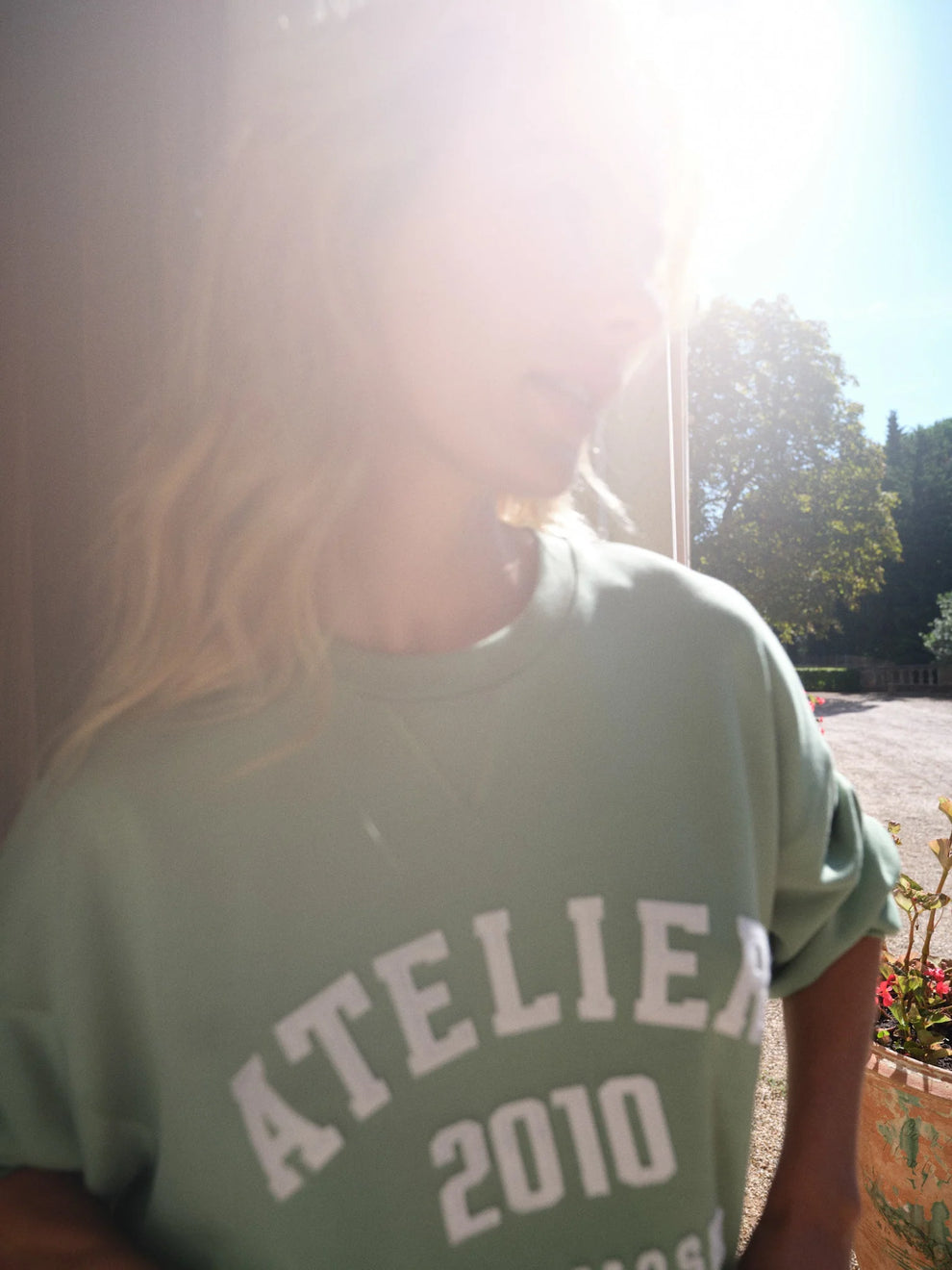 Mos Mosh Mmnima O-Ls Sweatshirt Turf Green