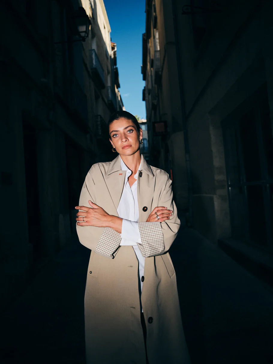 Mos Mosh Mmriko Bora Trenchcoat Twill