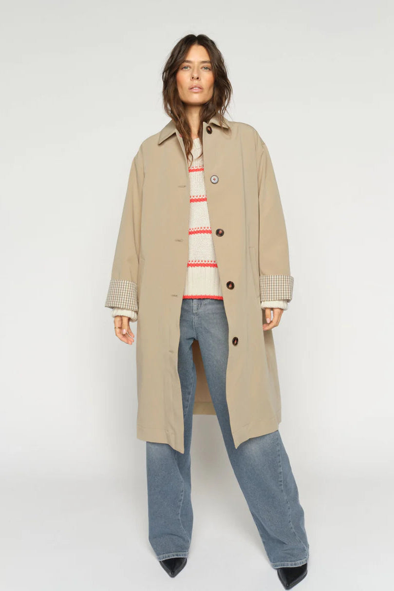 Mos Mosh Mmriko Bora Trenchcoat Twill