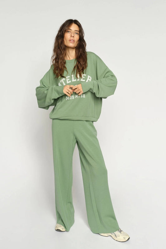 Mos Mosh Mmnima Sweatpant Turf Green