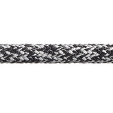 Robline Admiral 7000 Dyneema fald Sort/Hvid  - 1 mtr