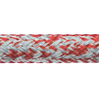 Robline Globe Pro Robtec fald Hvid/Rød  - 1 mtr