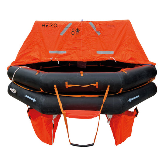 HERO Redningsflåde YACHT SOLAS A cylindrisk 8 personer