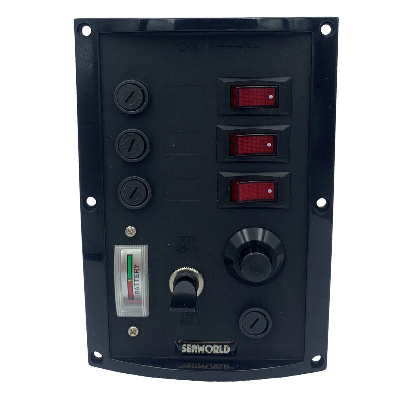 Seaworld El-panel med 3 udtag